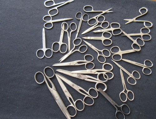 Sammlung alter gebr - ., scheren