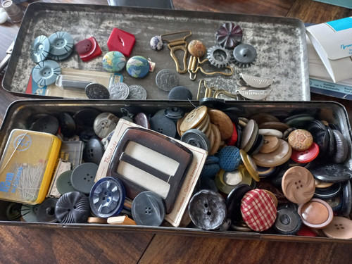 Knöpfe vintage kopf konvolut - kopf,