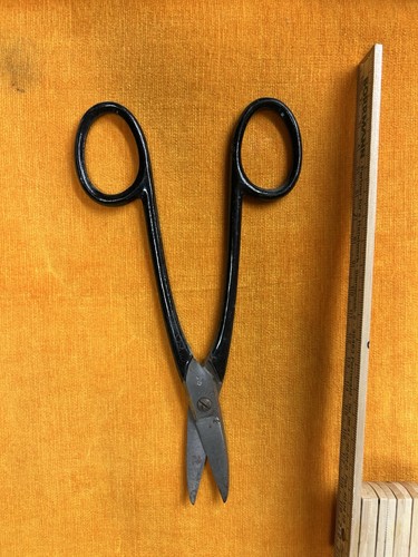 Alte gebogene schere - alte, 20cm
