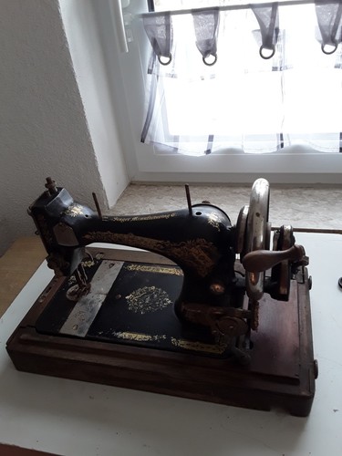 Antike singer nähmaschine mit - antike,