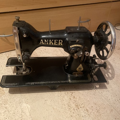 Antike anker nähmaschine - antike,