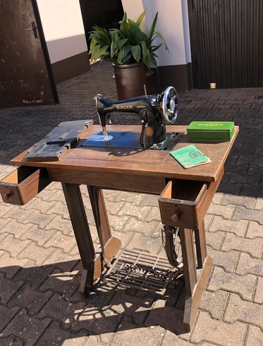 Singer nähmaschine antik mit - singer,